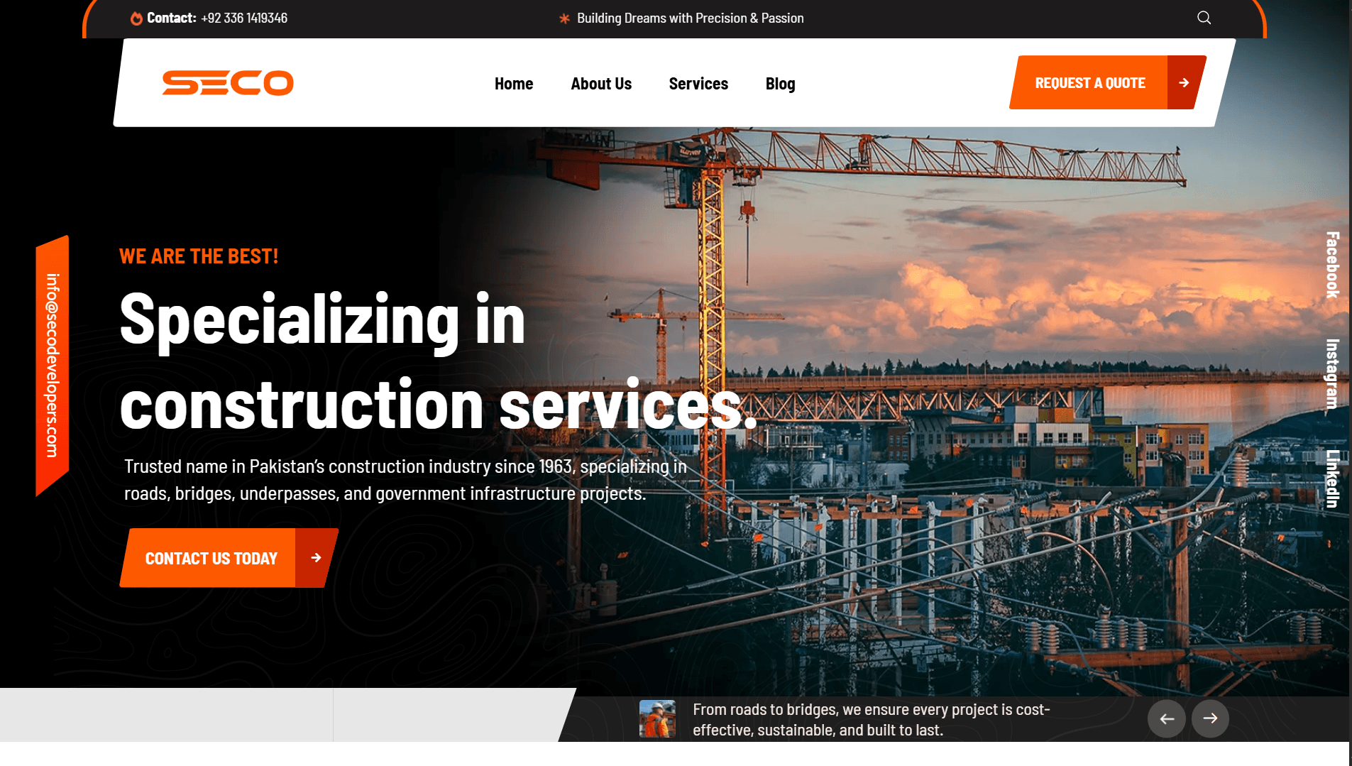 Seco Developers - Construction Company